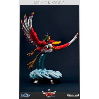 Legend of Zelda Skyward Sword Link on Loftwing Statue 66 cm